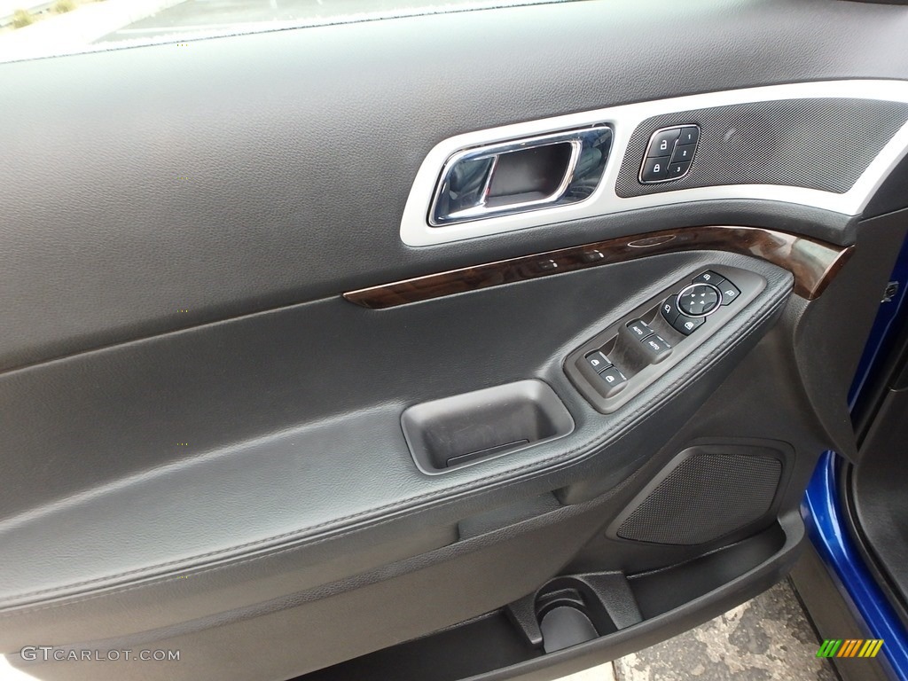 2015 Explorer Limited 4WD - Deep Impact Blue / Charcoal Black photo #19
