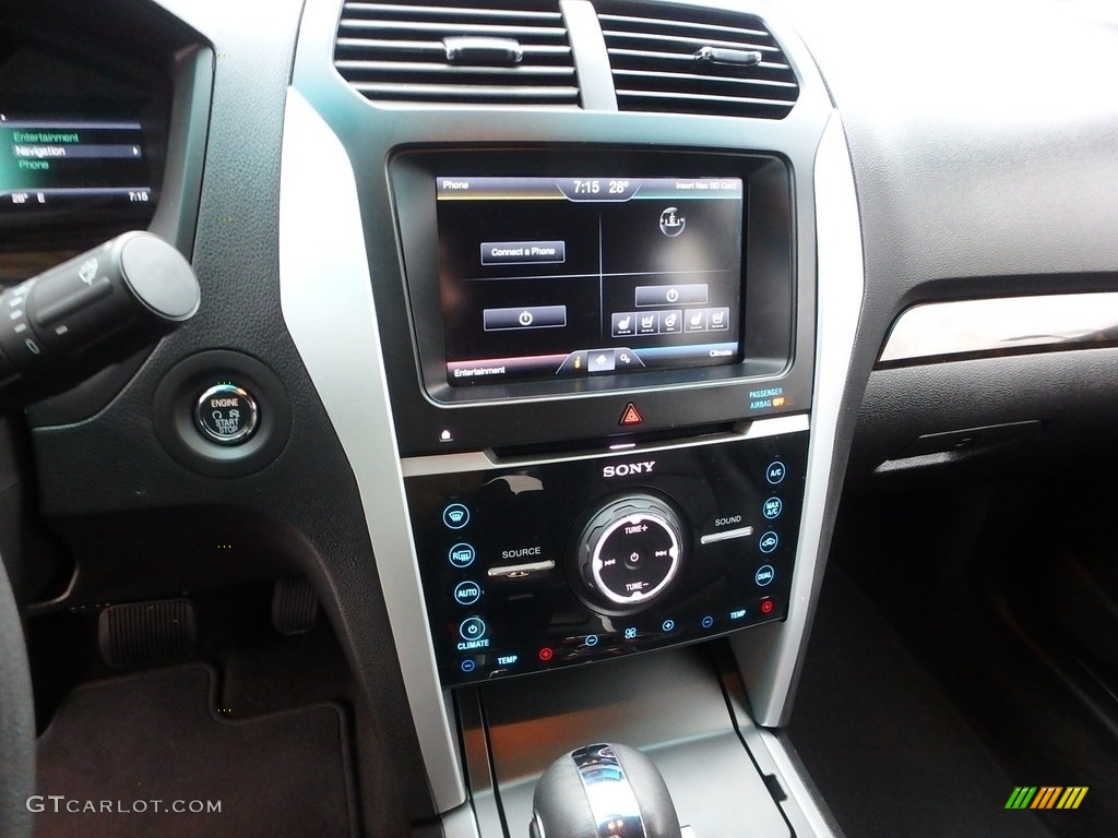 2015 Explorer Limited 4WD - Deep Impact Blue / Charcoal Black photo #21
