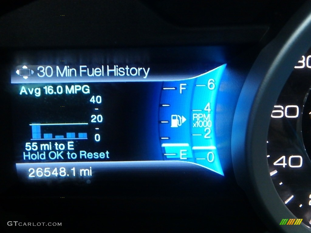 2015 Explorer Limited 4WD - Deep Impact Blue / Charcoal Black photo #24