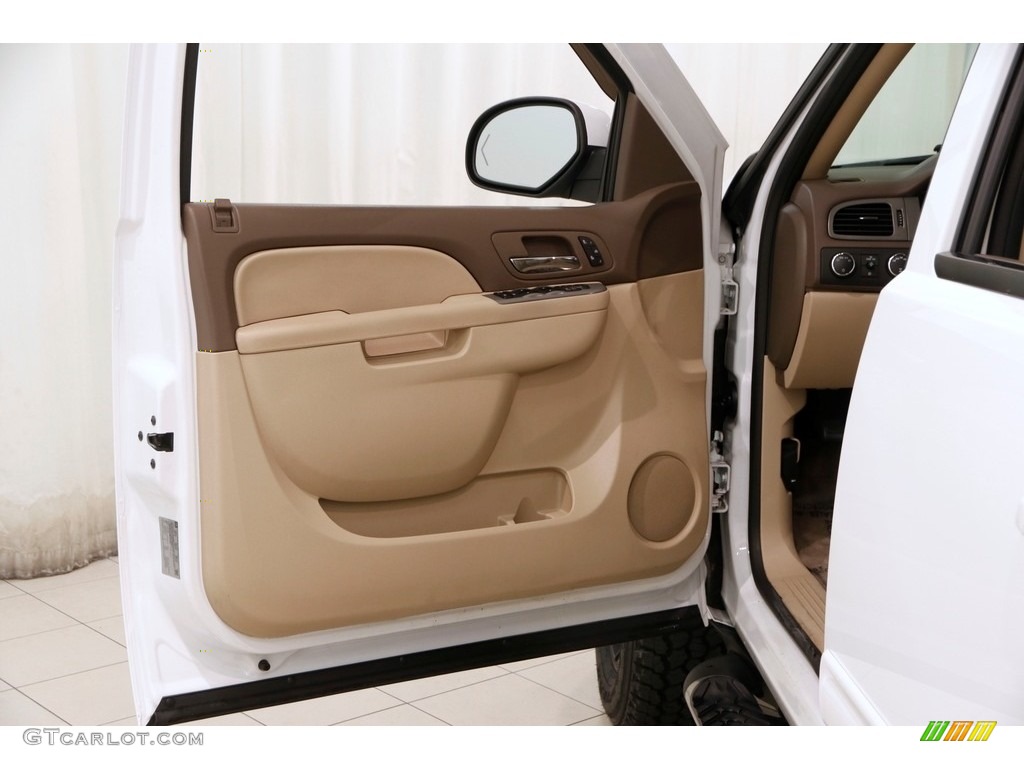 2011 Avalanche Z71 4x4 - Summit White / Dark Cashmere/Light Cashmere photo #4