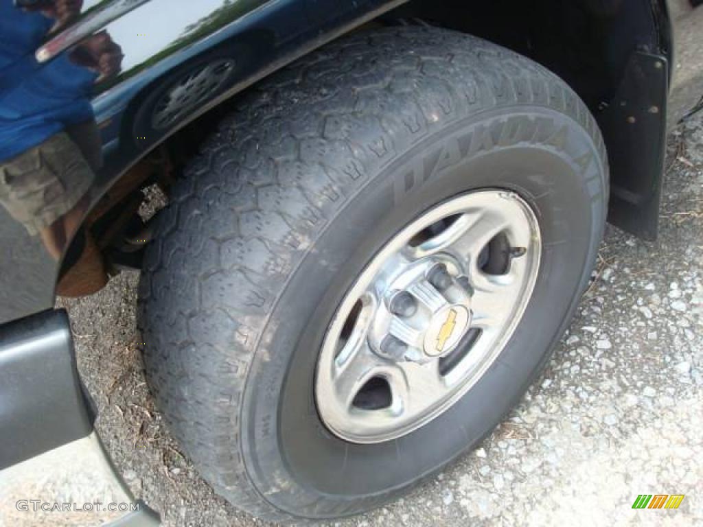 2001 Silverado 1500 Extended Cab 4x4 - Onyx Black / Graphite photo #7