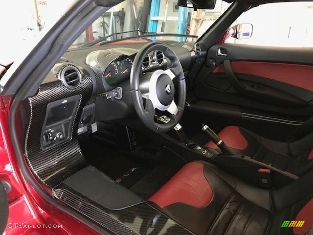 Red Interior 2010 Tesla Roadster Sport Photo #126529991