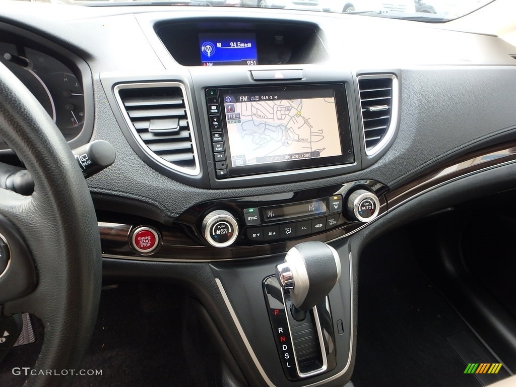 2015 CR-V Touring - White Diamond Pearl / Beige photo #22