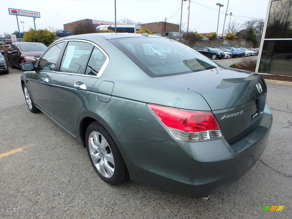 2010 Accord EX-L V6 Sedan - Mystic Green Metallic / Black photo #3