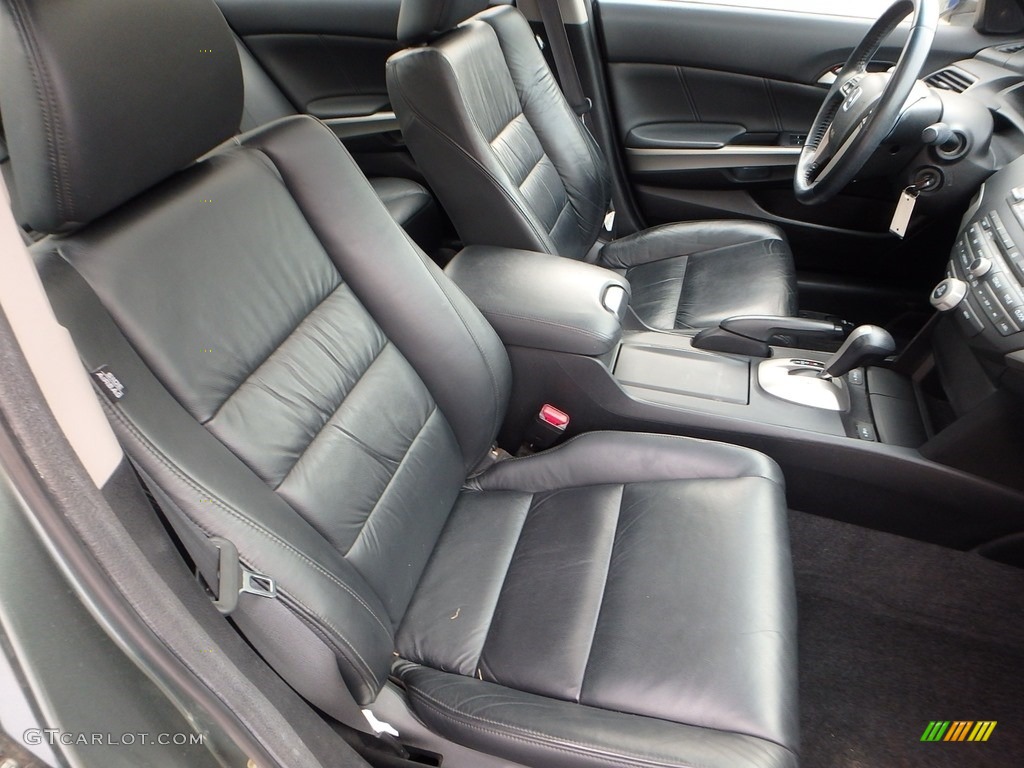 2010 Accord EX-L V6 Sedan - Mystic Green Metallic / Black photo #10