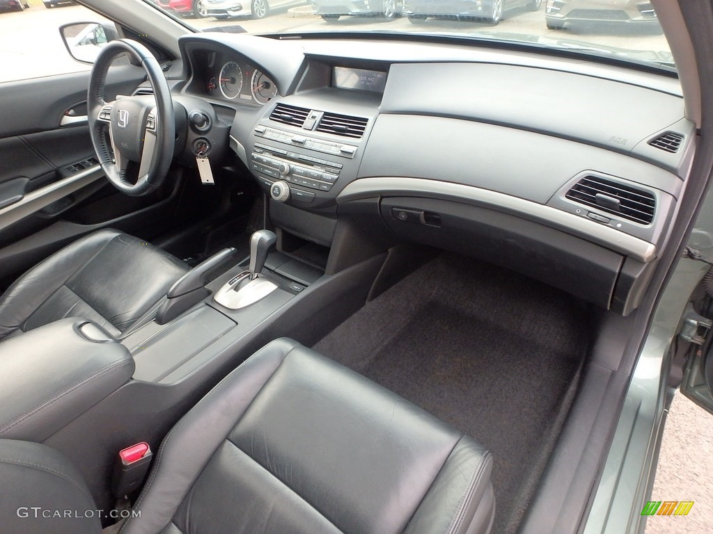 2010 Accord EX-L V6 Sedan - Mystic Green Metallic / Black photo #11