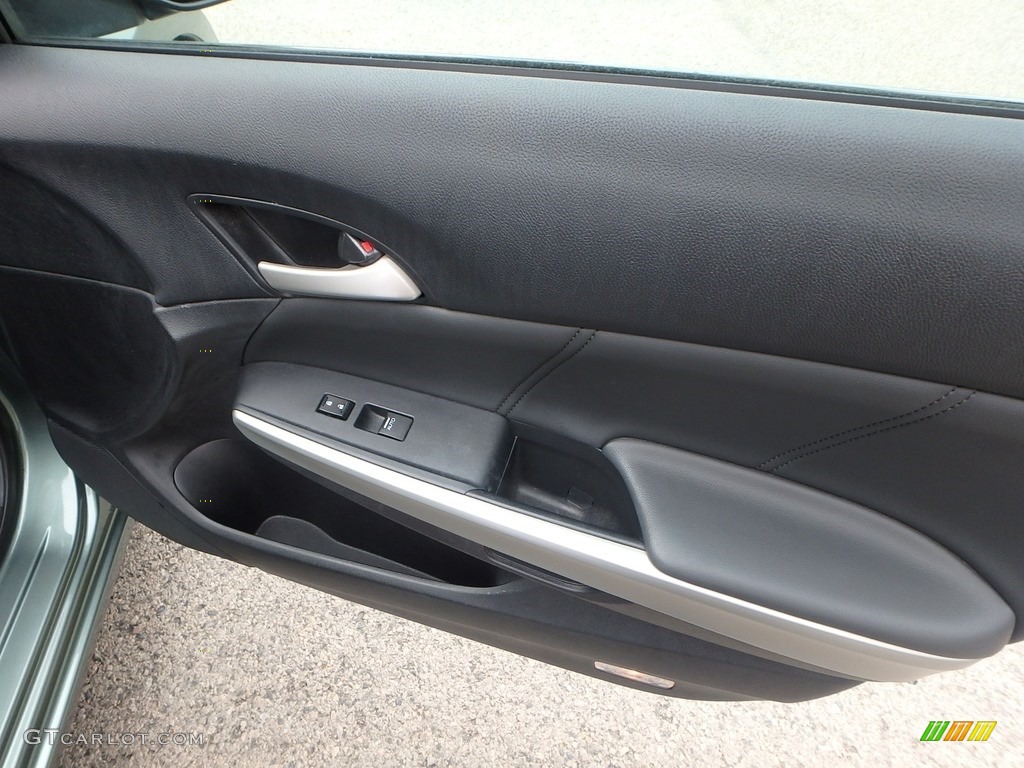 2010 Accord EX-L V6 Sedan - Mystic Green Metallic / Black photo #13