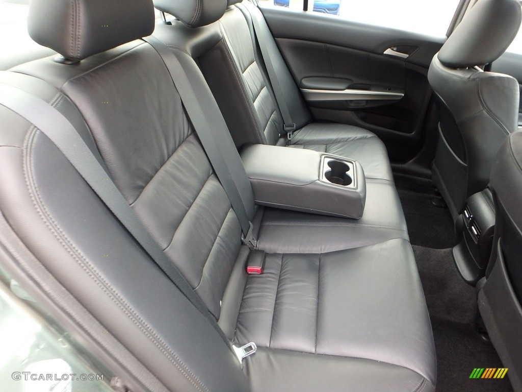 2010 Accord EX-L V6 Sedan - Mystic Green Metallic / Black photo #14