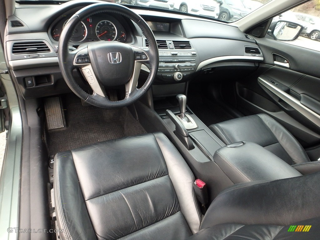 2010 Accord EX-L V6 Sedan - Mystic Green Metallic / Black photo #17