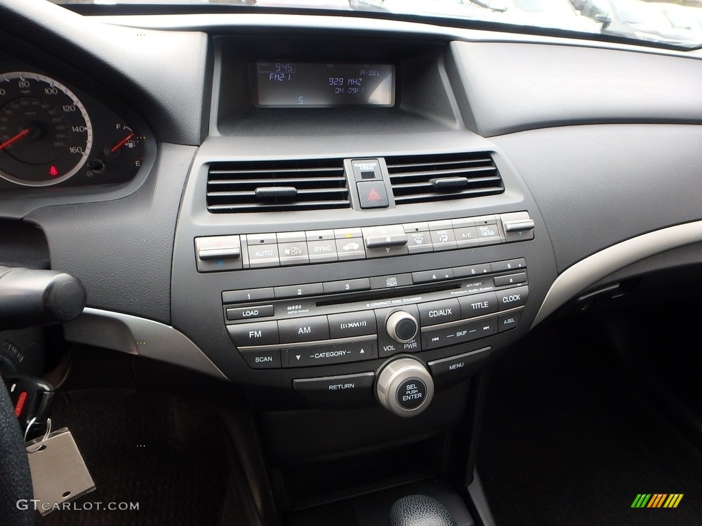 2010 Accord EX-L V6 Sedan - Mystic Green Metallic / Black photo #22