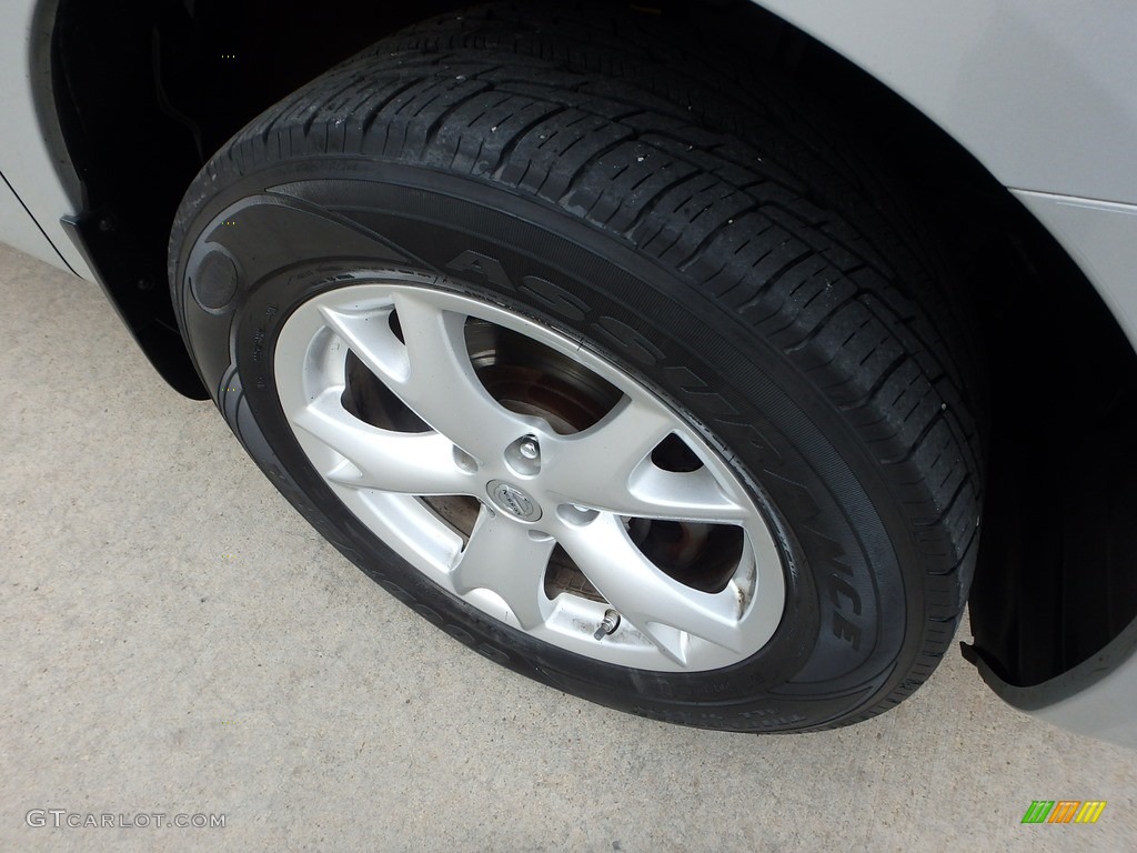 2010 Rogue SL AWD - Silver Ice / Black photo #10