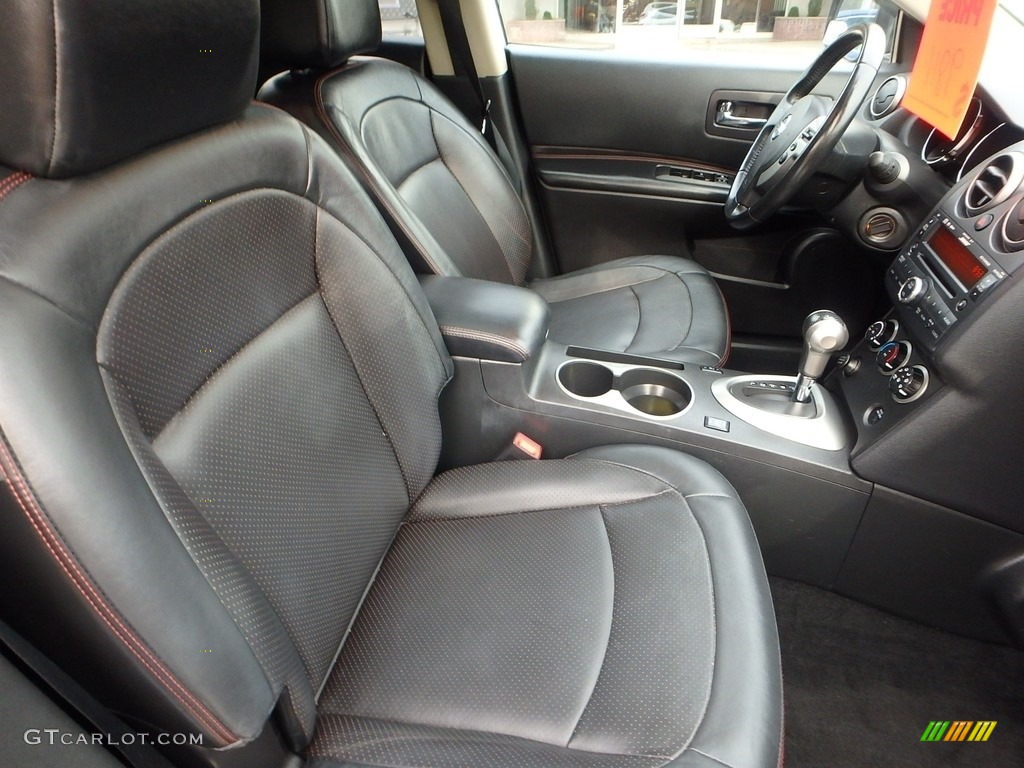 2010 Rogue SL AWD - Silver Ice / Black photo #11