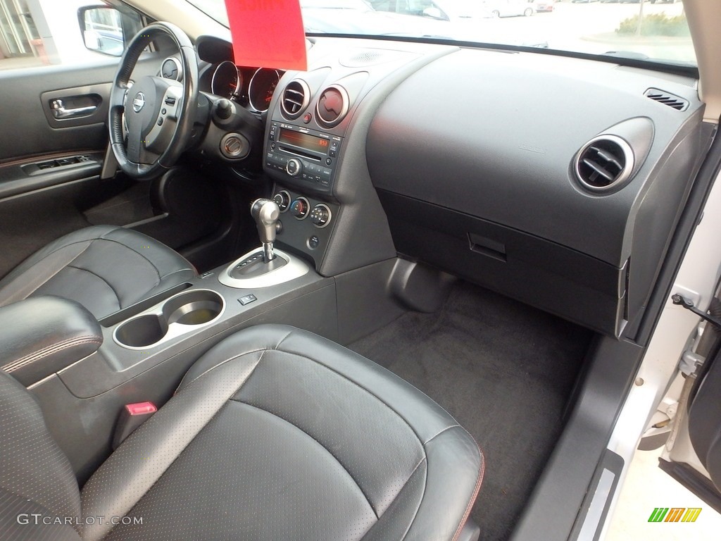 2010 Rogue SL AWD - Silver Ice / Black photo #12
