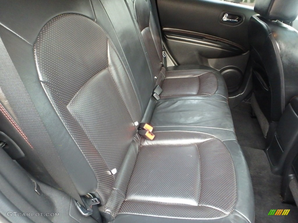 2010 Rogue SL AWD - Silver Ice / Black photo #14
