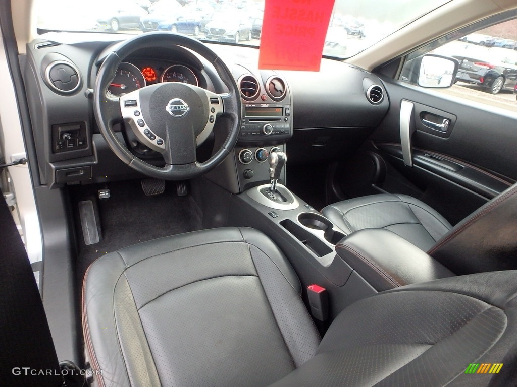 2010 Rogue SL AWD - Silver Ice / Black photo #18