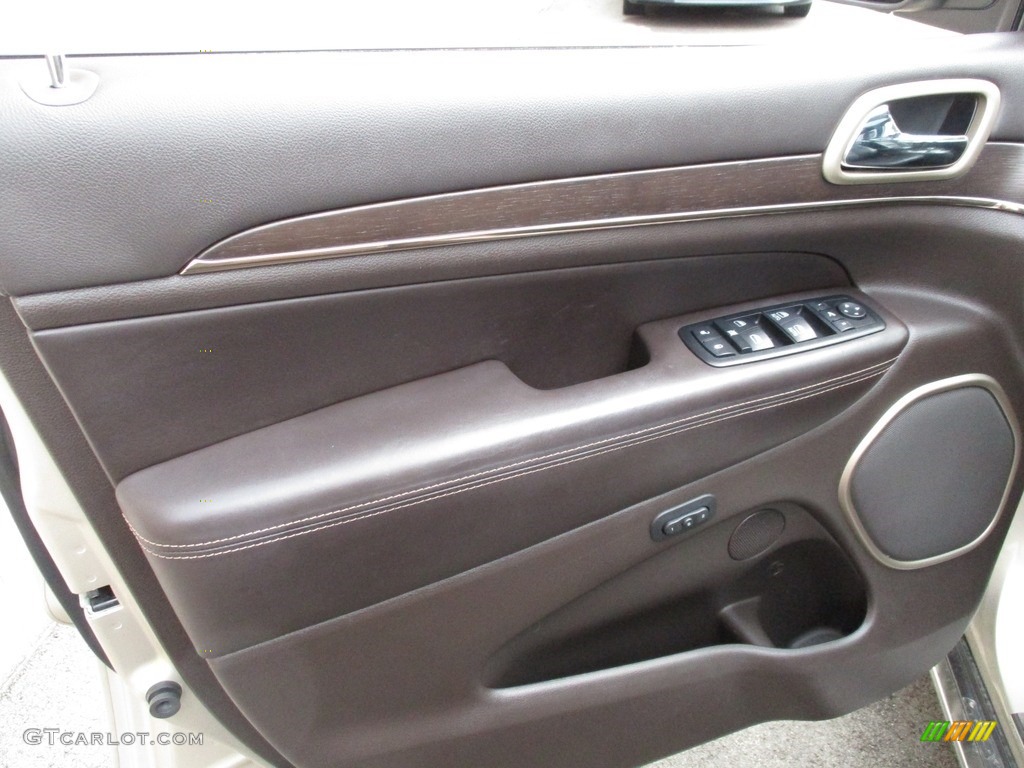 2014 Grand Cherokee Summit 4x4 - Cashmere Pearl / Summit Grand Canyon Jeep Brown Natura Leather photo #10