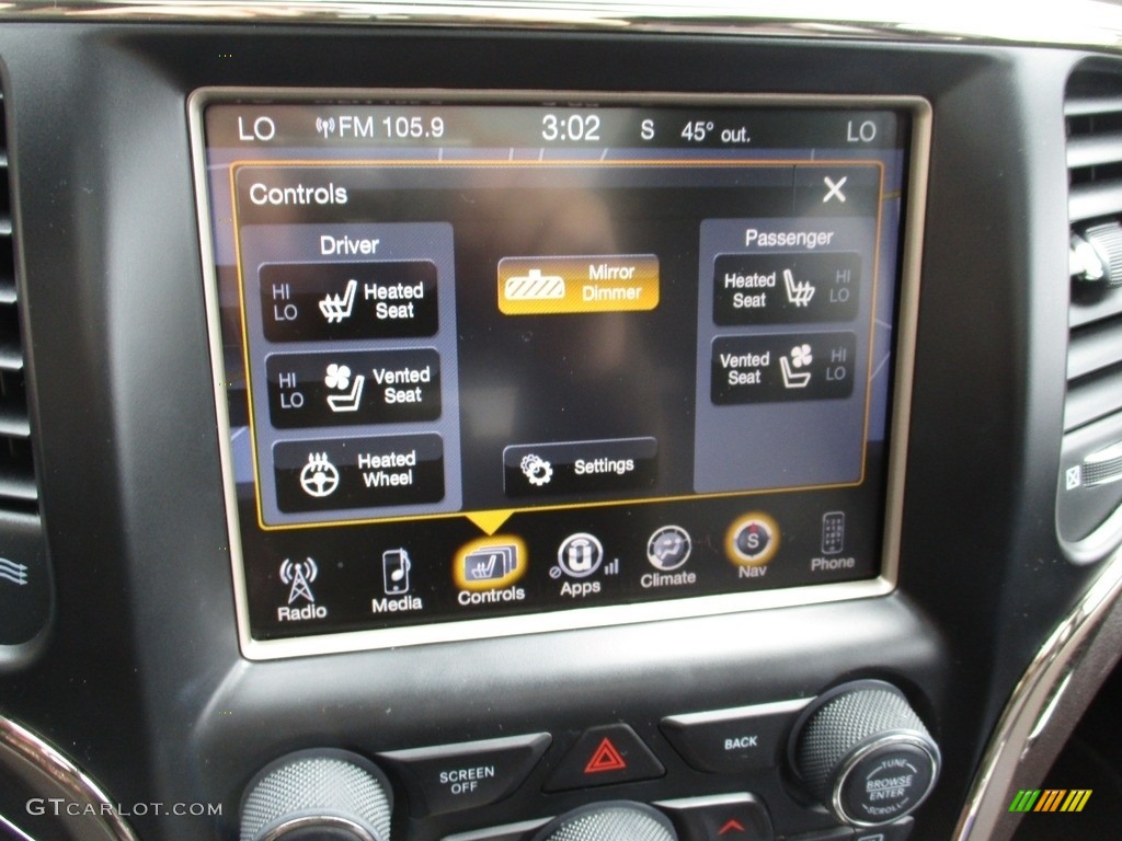 2014 Grand Cherokee Summit 4x4 - Cashmere Pearl / Summit Grand Canyon Jeep Brown Natura Leather photo #16