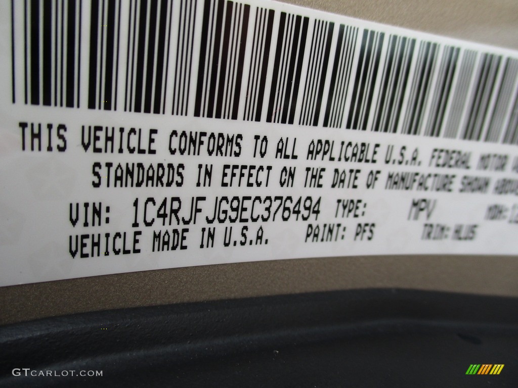 2014 Grand Cherokee Summit 4x4 - Cashmere Pearl / Summit Grand Canyon Jeep Brown Natura Leather photo #19