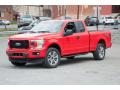 2018 Race Red Ford F150 STX SuperCab 4x4  photo #1