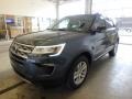 2018 Blue Metallic Ford Explorer XLT 4WD  photo #4