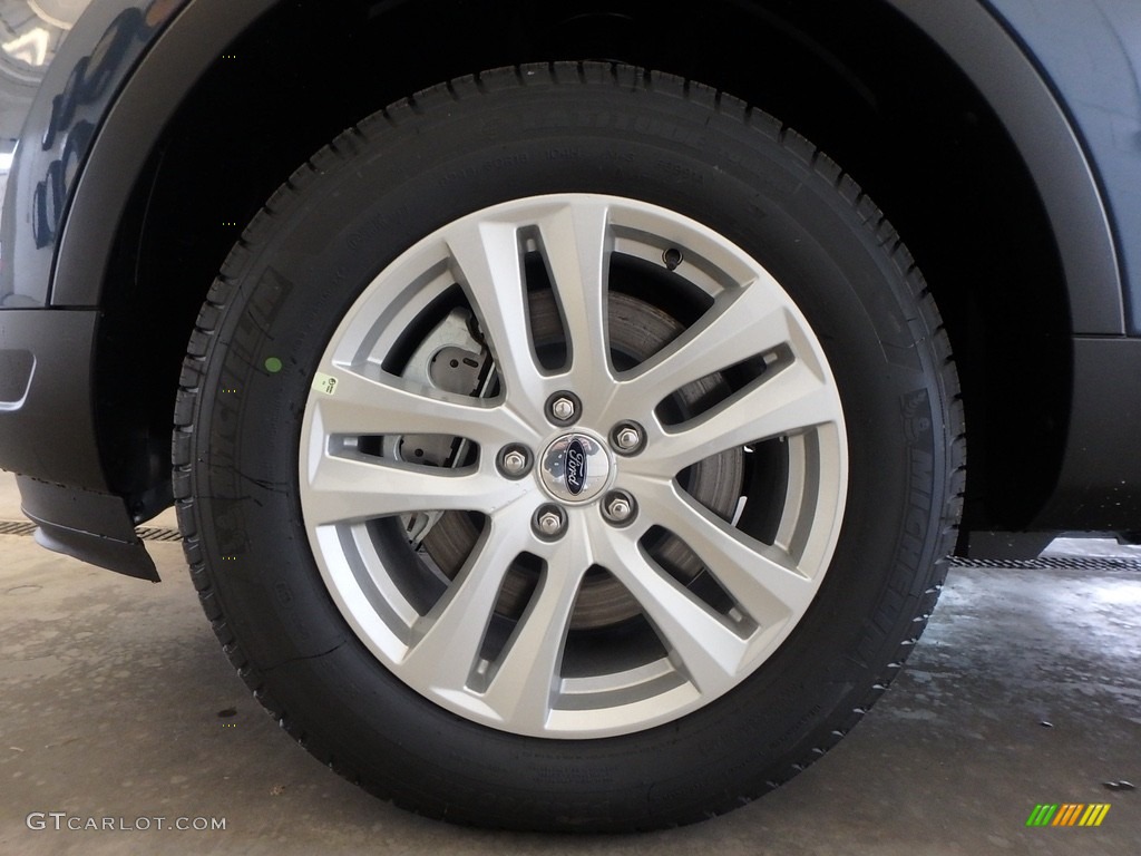 2018 Explorer XLT 4WD - Blue Metallic / Ebony Black photo #5