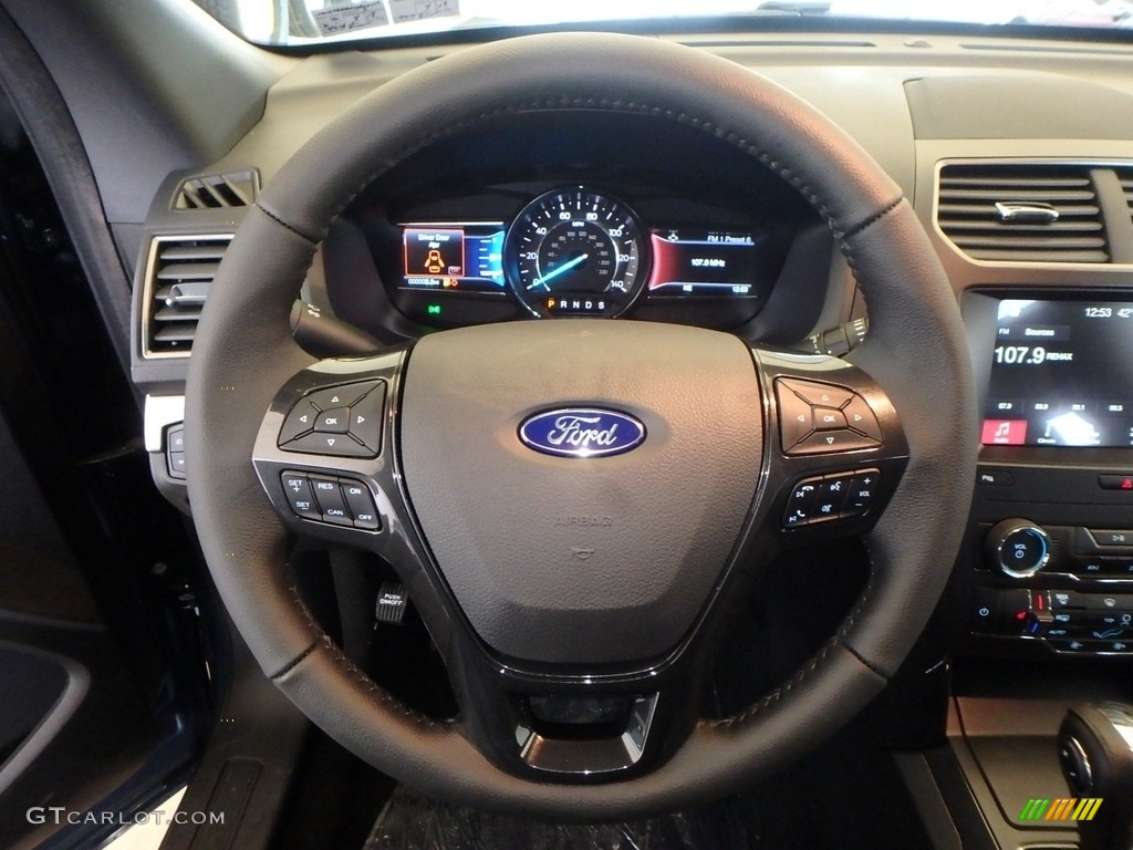 2018 Explorer XLT 4WD - Blue Metallic / Ebony Black photo #15