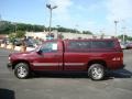 2001 Dark Carmine Red Metallic Chevrolet Silverado 1500 LS Regular Cab 4x4  photo #6