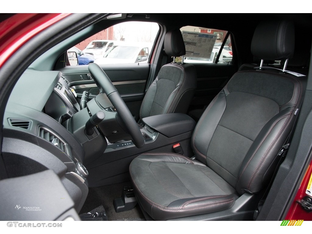 2018 Explorer XLT 4WD - Ruby Red / Ebony Black photo #7