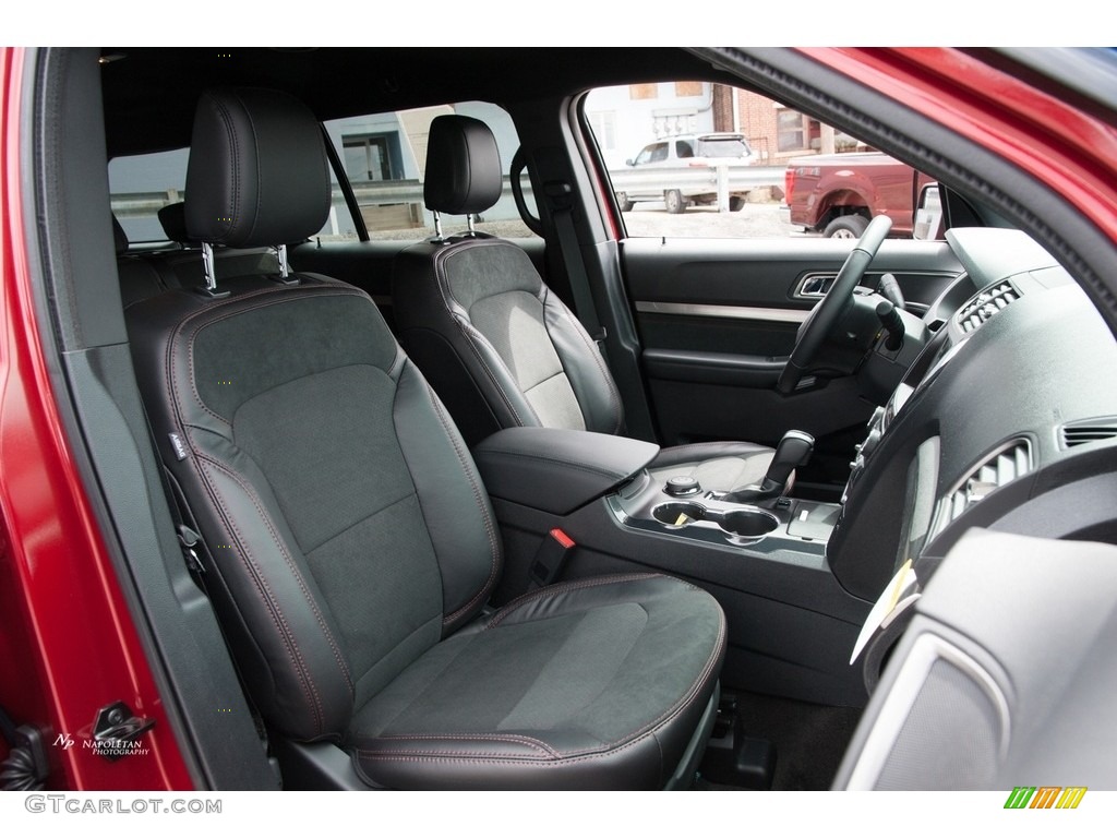 2018 Explorer XLT 4WD - Ruby Red / Ebony Black photo #8