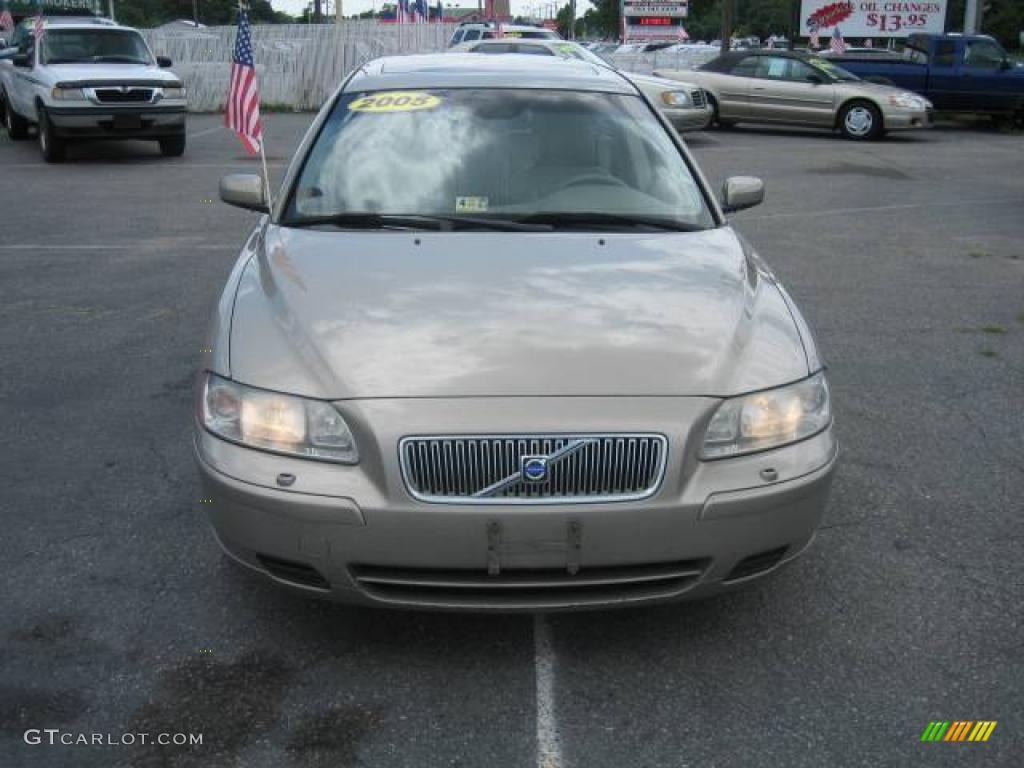2005 V70 2.4 - Ash Gold Metallic / Taupe/Light Taupe photo #2