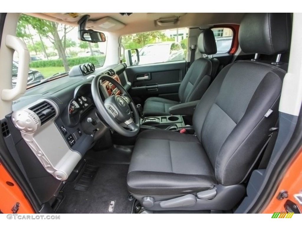 2014 FJ Cruiser 4WD - Magma Orange / Dark Charcoal photo #18