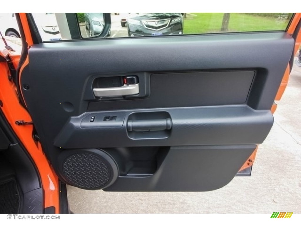 2014 FJ Cruiser 4WD - Magma Orange / Dark Charcoal photo #24