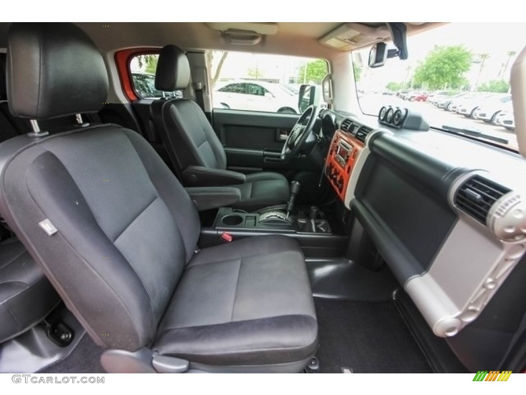 2014 FJ Cruiser 4WD - Magma Orange / Dark Charcoal photo #25
