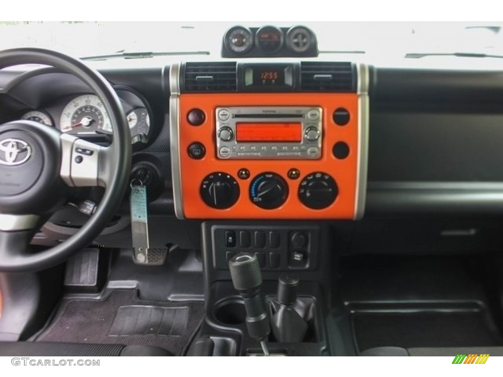 2014 FJ Cruiser 4WD - Magma Orange / Dark Charcoal photo #29