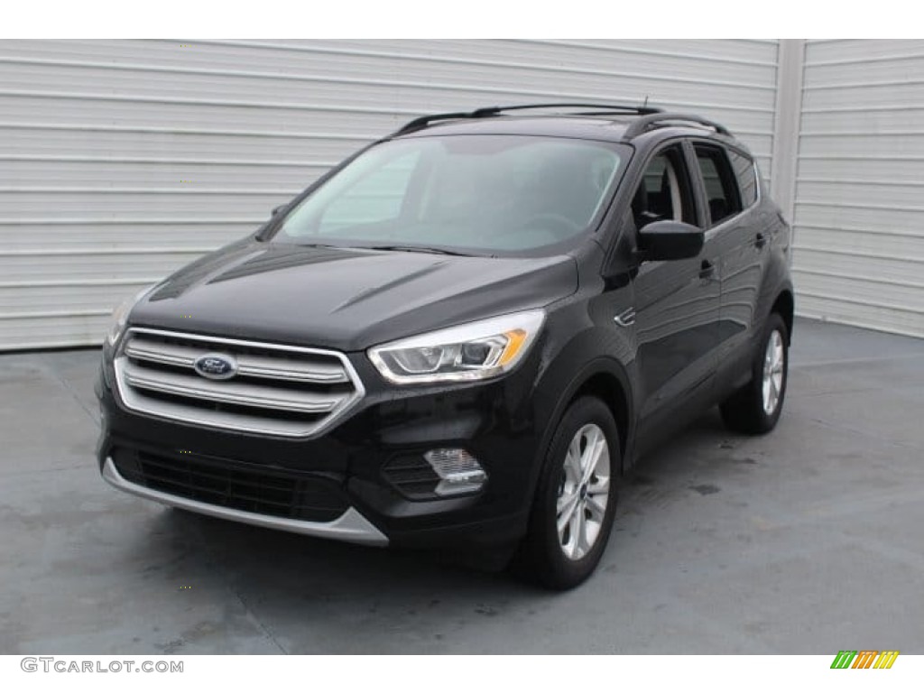 2018 Escape SEL 4WD - Shadow Black / Charcoal Black photo #3