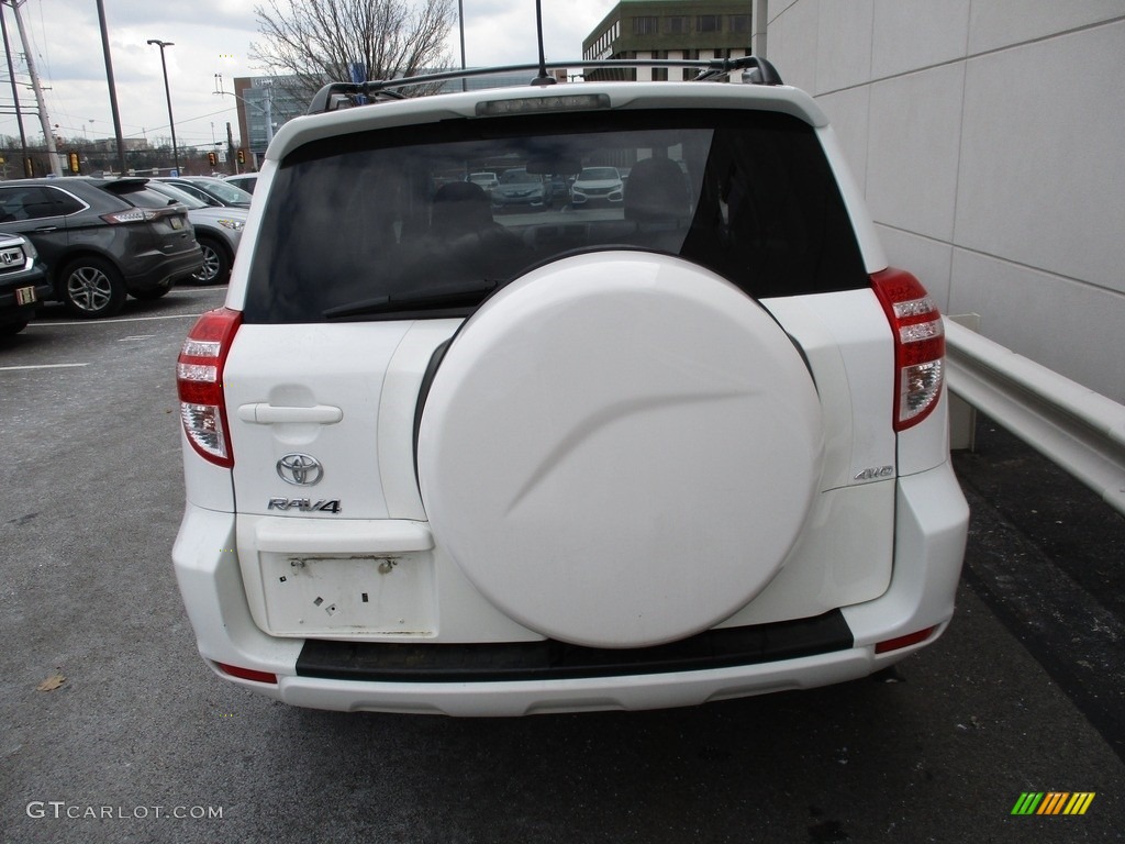 2011 RAV4 I4 4WD - Super White / Ash photo #4