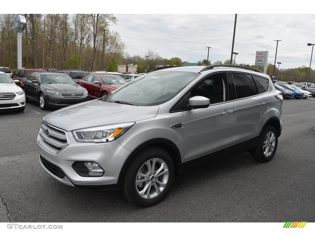 2018 Escape SEL - Ingot Silver / Charcoal Black photo #3