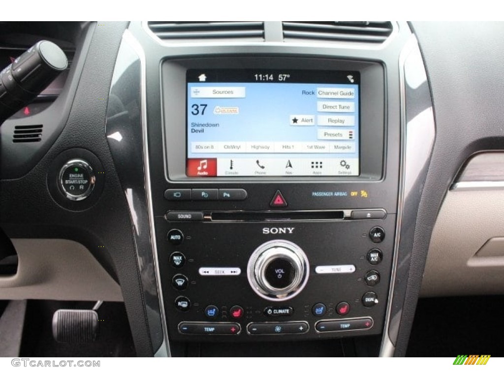 2018 Explorer Limited - Platinum Dune / Medium Stone photo #18