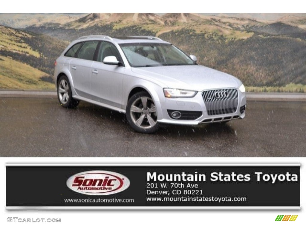 2013 Allroad 2.0T quattro Avant - Ice Silver Metallic / Black photo #1