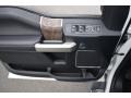 White Platinum - F350 Super Duty Lariat Crew Cab 4x4 Photo No. 8