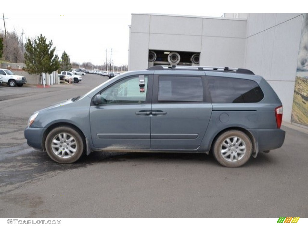 2007 Sedona EX - Olive Gray / Gray photo #4