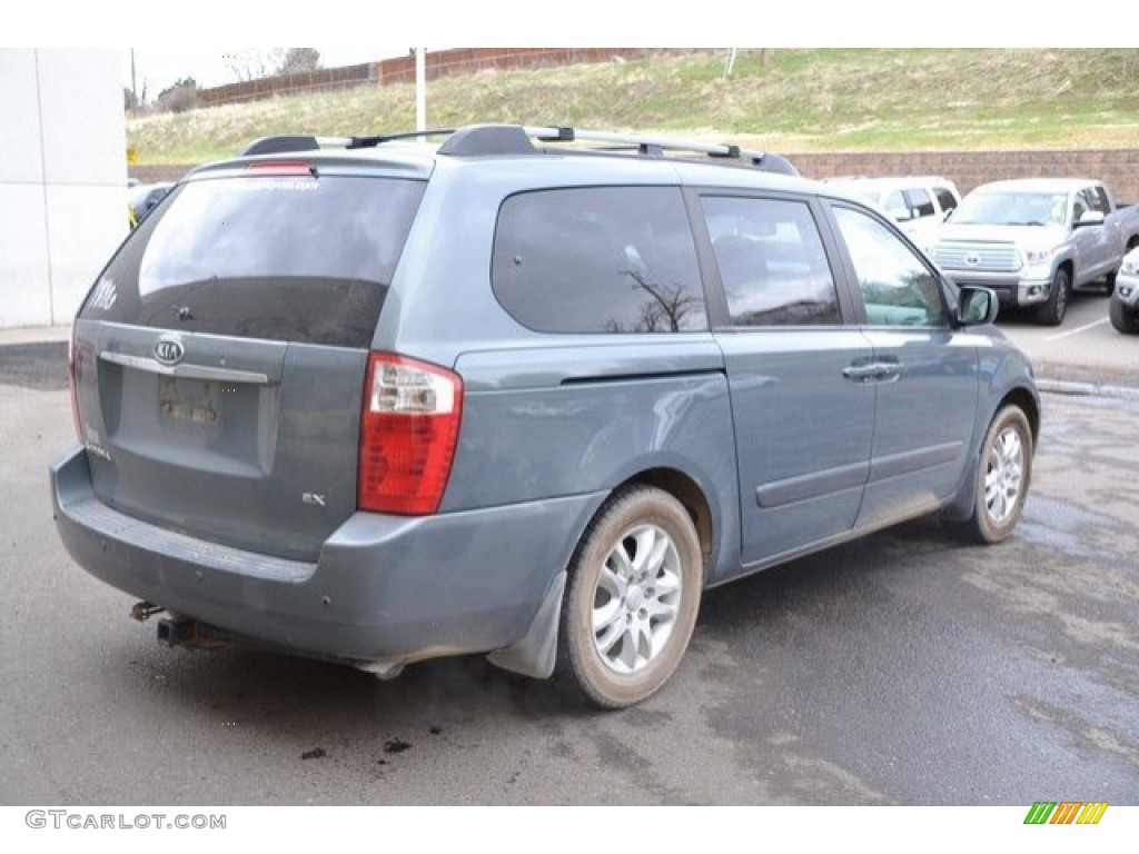 2007 Sedona EX - Olive Gray / Gray photo #7