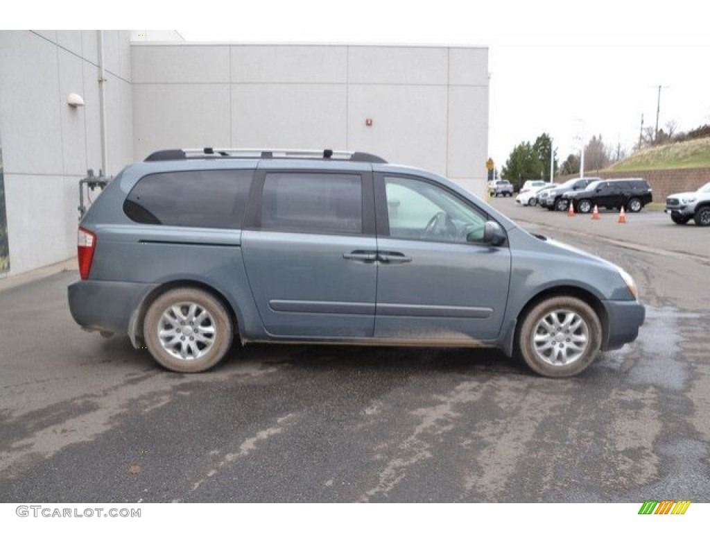2007 Sedona EX - Olive Gray / Gray photo #8