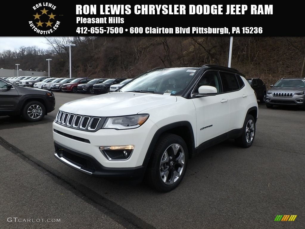 2018 Compass Limited 4x4 - White / Black photo #1