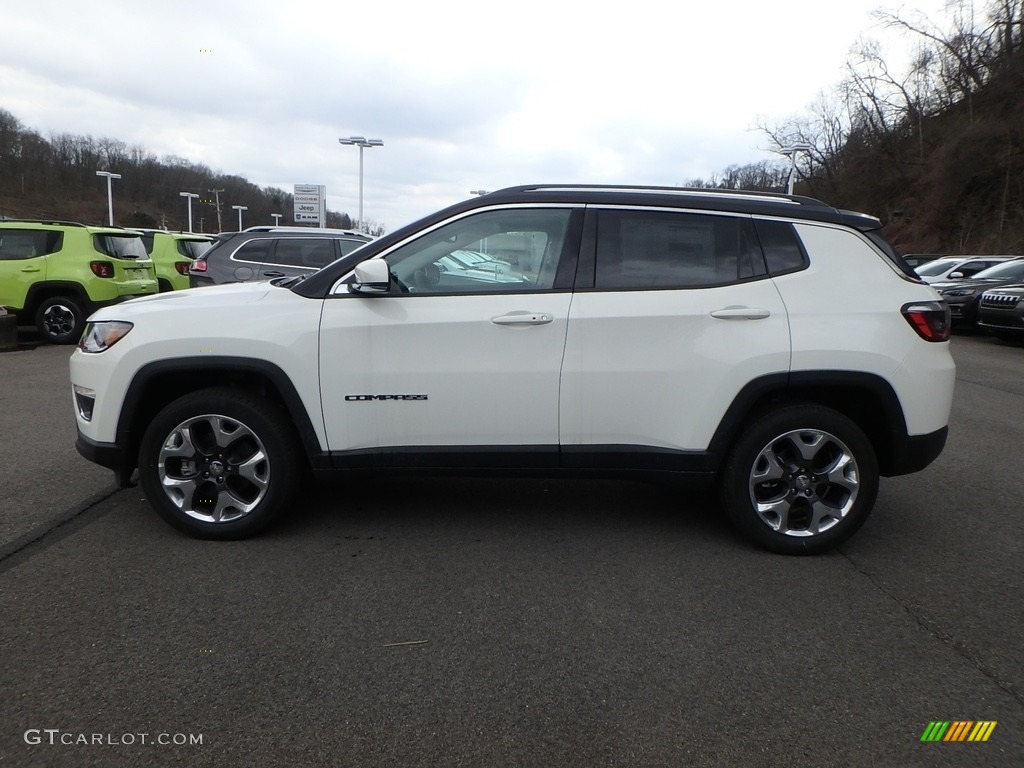 2018 Compass Limited 4x4 - White / Black photo #2