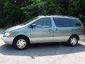 1999 Silver Spruce Metallic Toyota Sienna XLE  photo #2