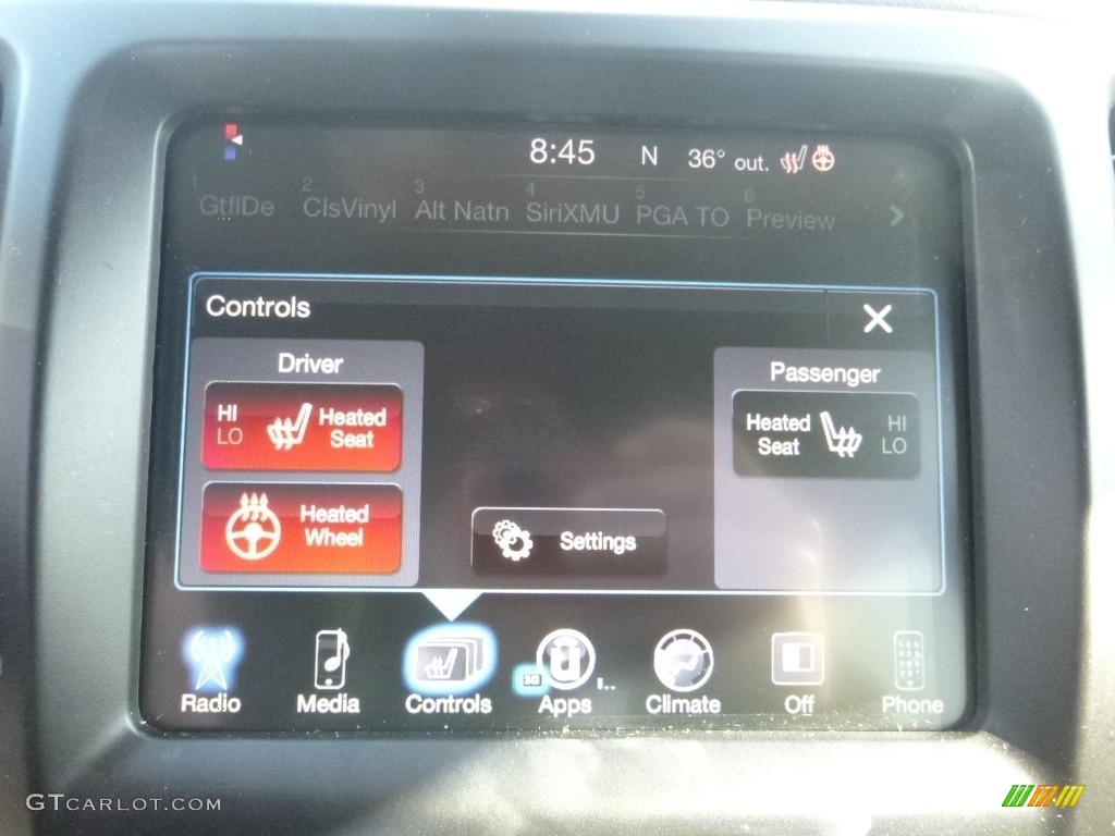 2018 Cherokee Latitude Plus 4x4 - Patriot Blue Pearl / Black photo #16