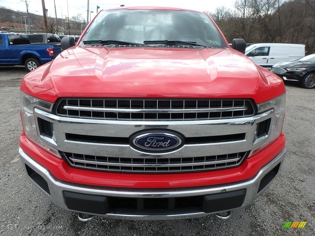 2018 F150 XLT SuperCrew 4x4 - Race Red / Black photo #8