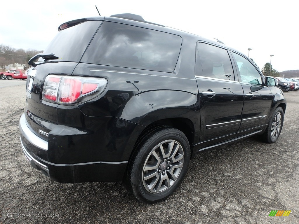 2013 Acadia Denali AWD - Carbon Black Metallic / Ebony photo #9