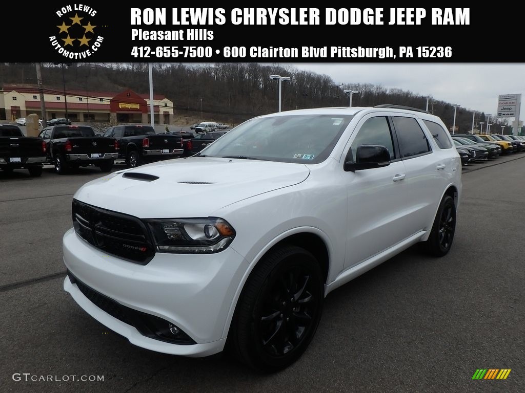 2018 Durango GT AWD - White Knuckle / Black photo #1